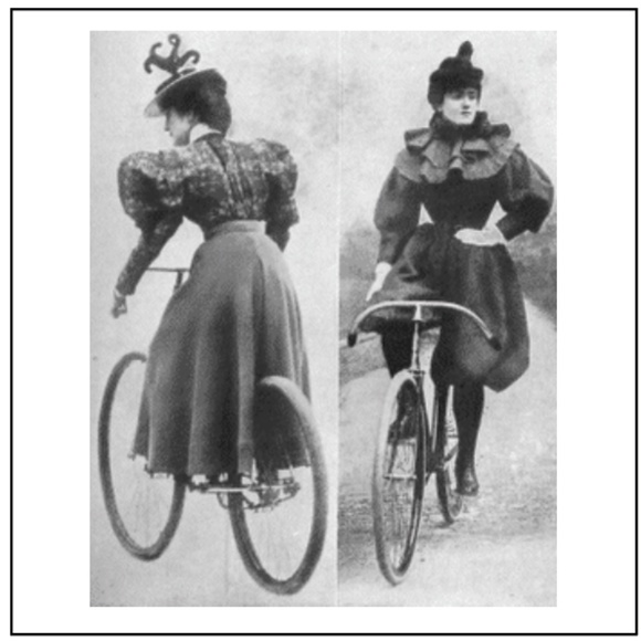 S-XXL Vintage Look Bicycling Tee Dress - Picture 4 of 5